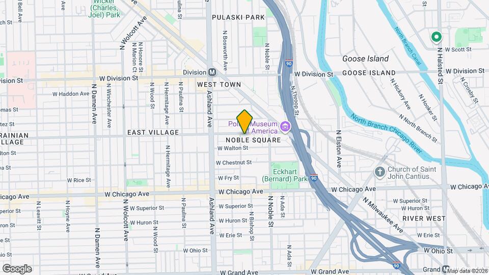 1455 W Augusta Blvd Map and Location Details