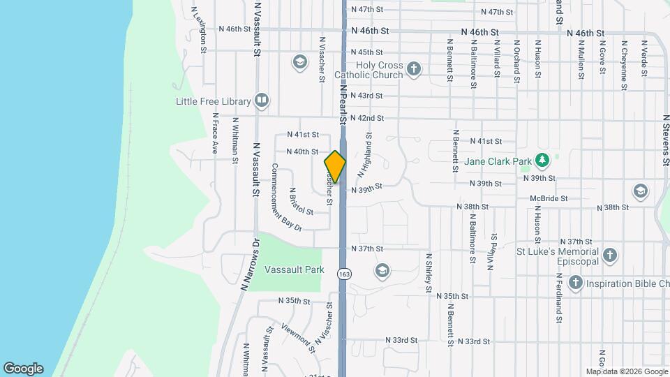 3909 N Visscher St Map and Location Details