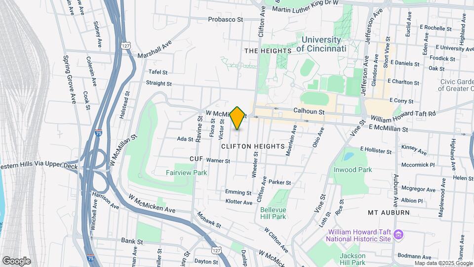 2353 Chickasaw St Map and Location Details