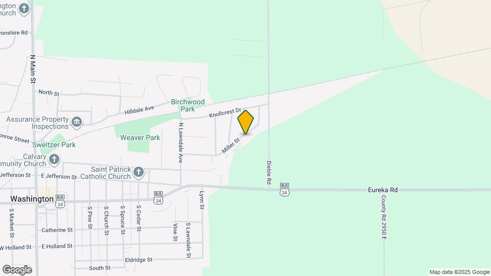 1208 Miller St Mapa y Detalles de la Ubicación