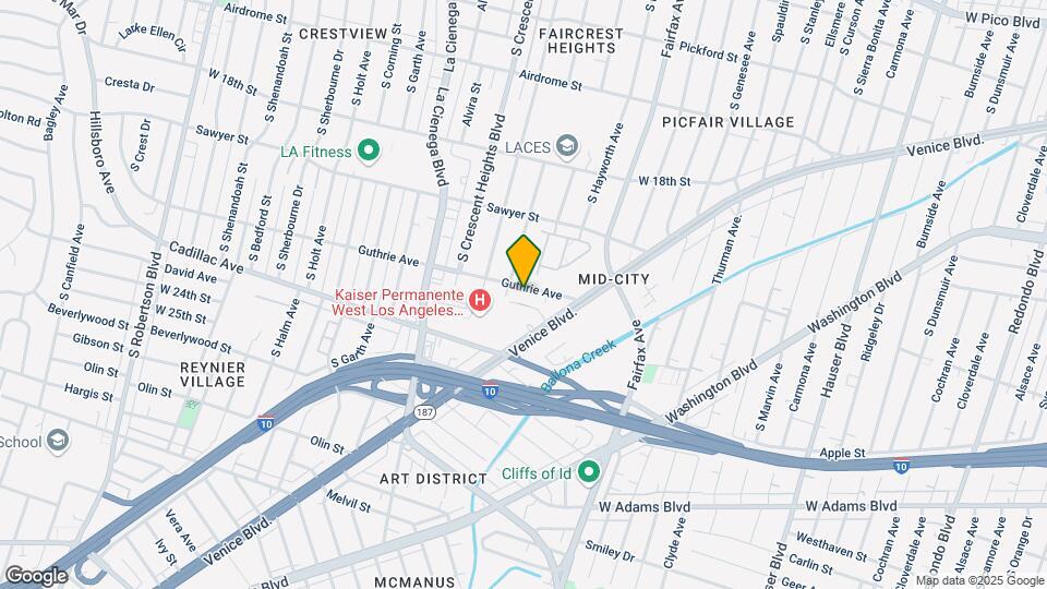 5988 Guthrie Ave, Unit 5988 1-2 Map and Location Details