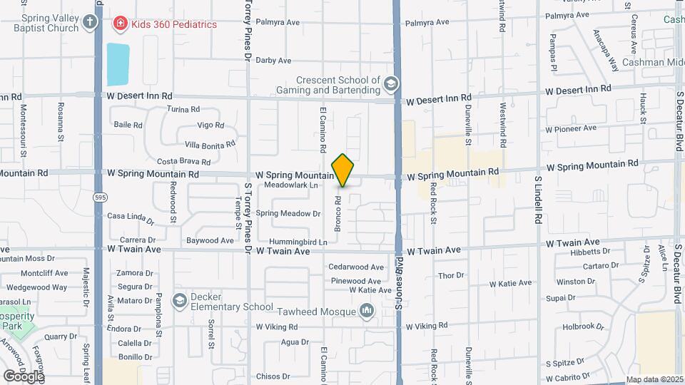 3542 Bronco Rd Map and Location Details