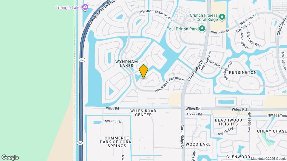 4729 NW 120th Dr Map and Location Details