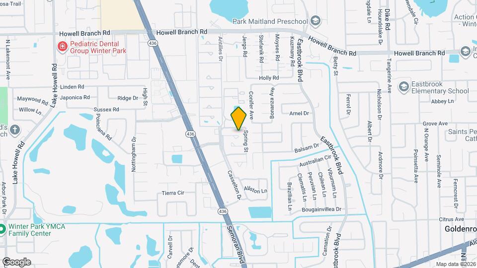 3070 Autumn Ct Map and Location Details