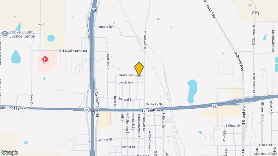 1906 Throckmorton St Map and Location Details