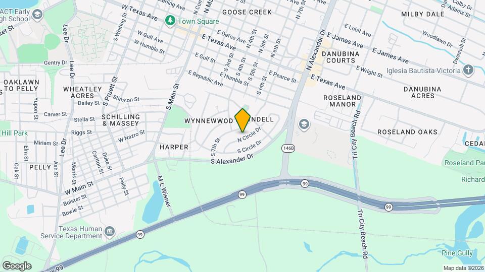 705 N Circle Dr Map and Location Details