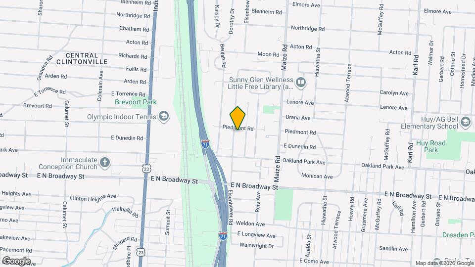 3400 Eisenhower Rd, Unit 1402 Map and Location Details