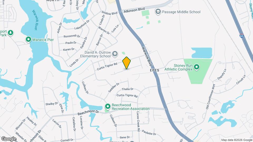 302 Susan Constant Dr Map and Location Details