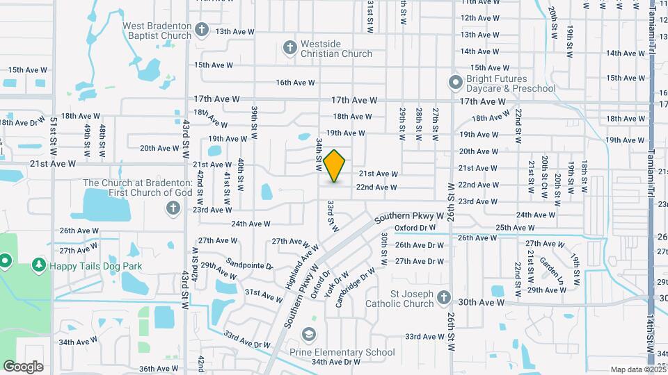 3309 22nd Ave W Map and Location Details