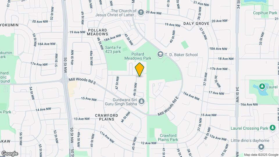 1679 46 St NW Map and Location Details