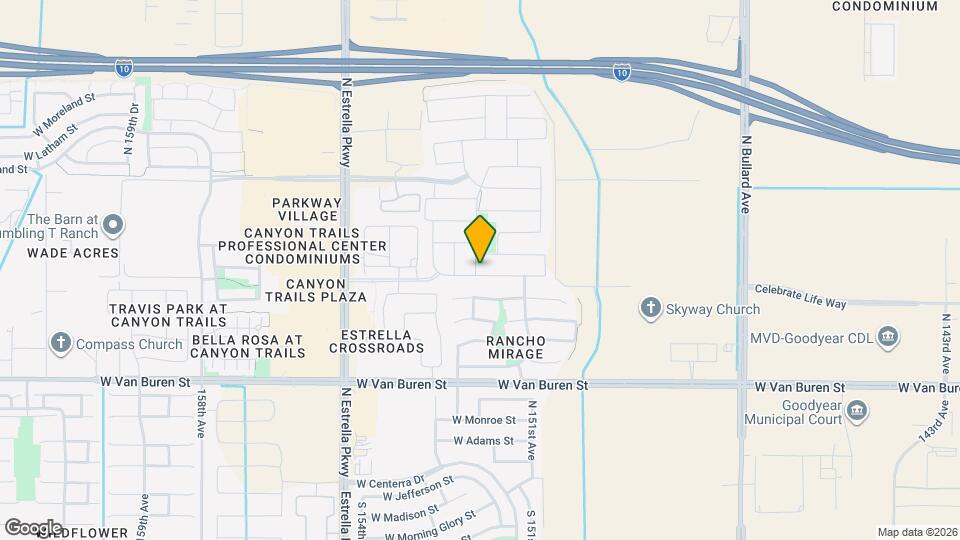 15170 W Pierce St Map and Location Details