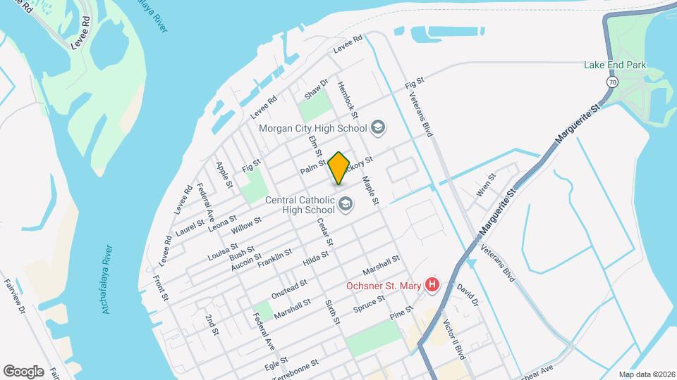 1009 Poplar St Mapa y Detalles de la Ubicación