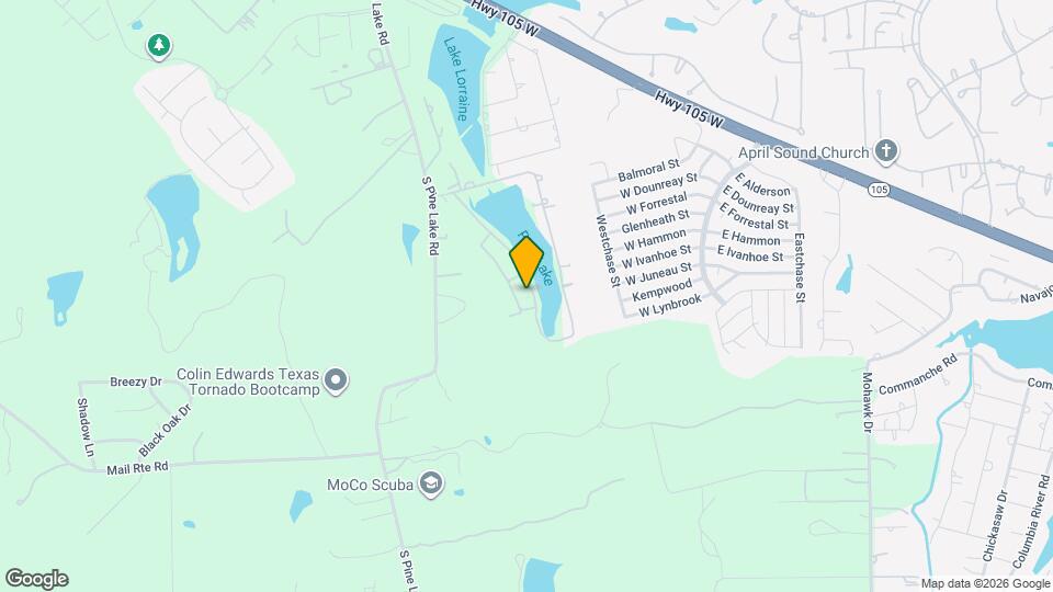 1500 W Pine Lake Cir Map and Location Details