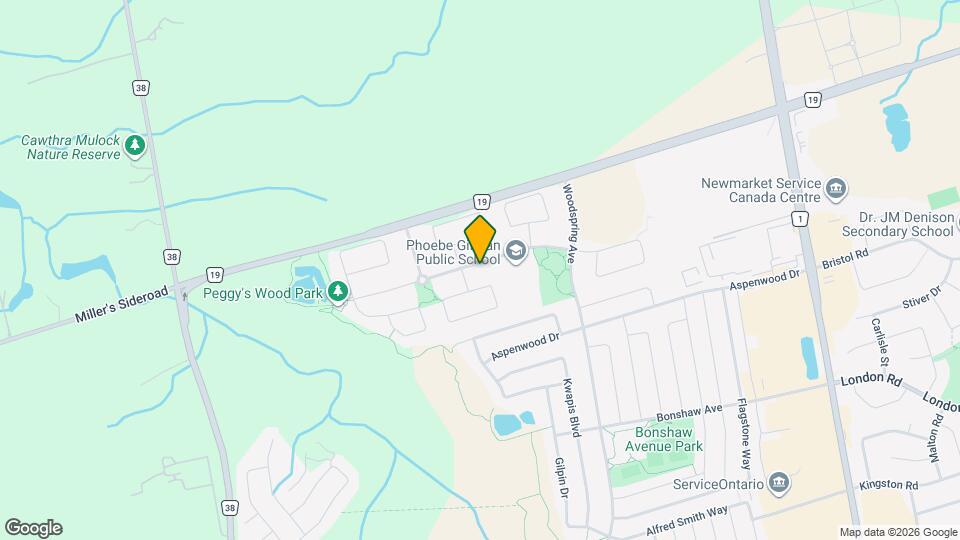 107 Harvest Hills Blvd Map and Location Details