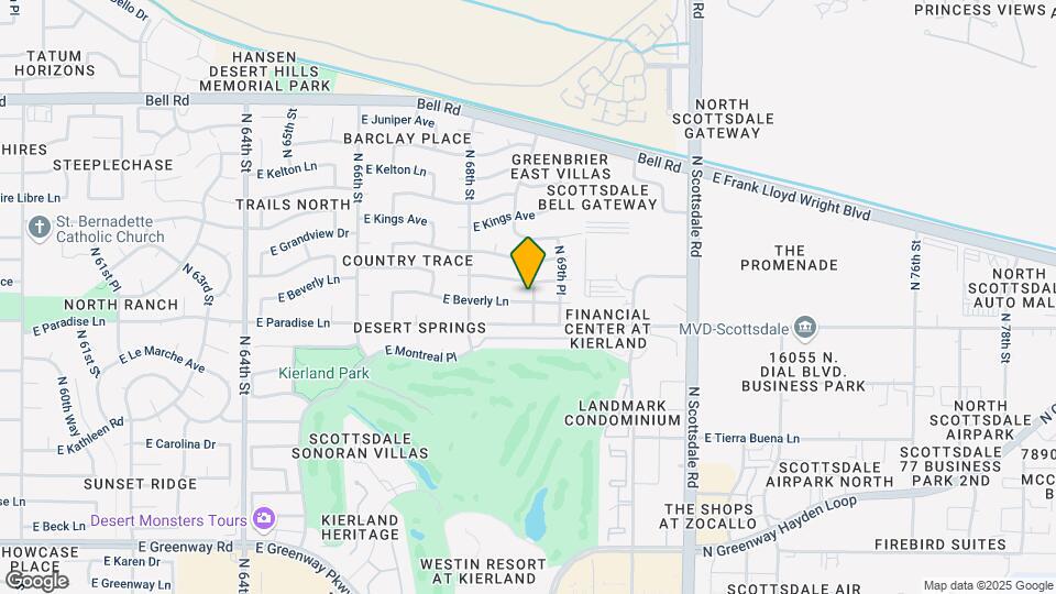 6856 E Beverly Ln Map and Location Details