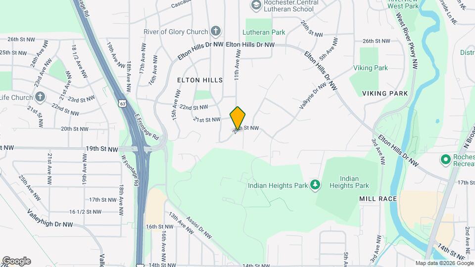 1114 20th St NW Map and Location Details