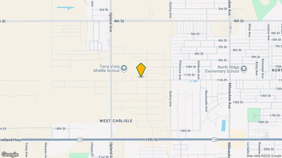 7010 12th St Map and Location Details