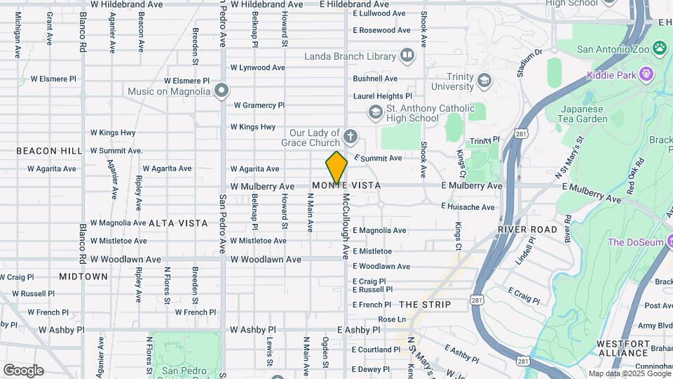 136 E Mulberry Ave Map and Location Details