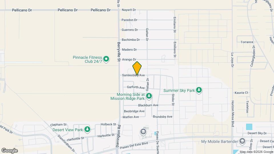 13648 Samlesbury Ave Map and Location Details