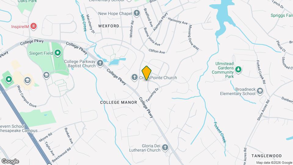 1062 Brightleaf Dr Map and Location Details