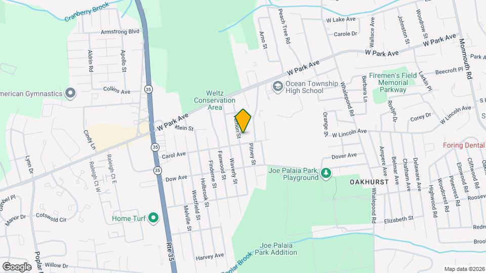 606 Alma Pl Map and Location Details