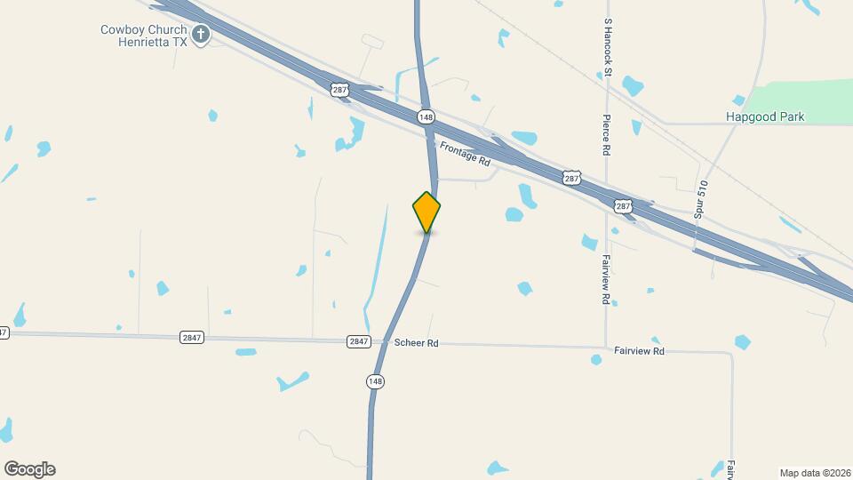 583 TX-148 Map and Location Details