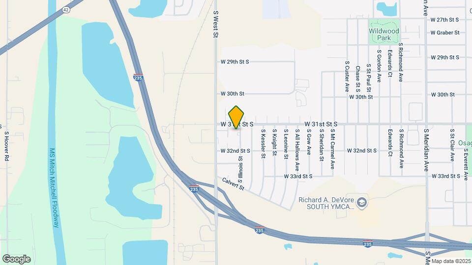 3215 S Illinois St Map and Location Details