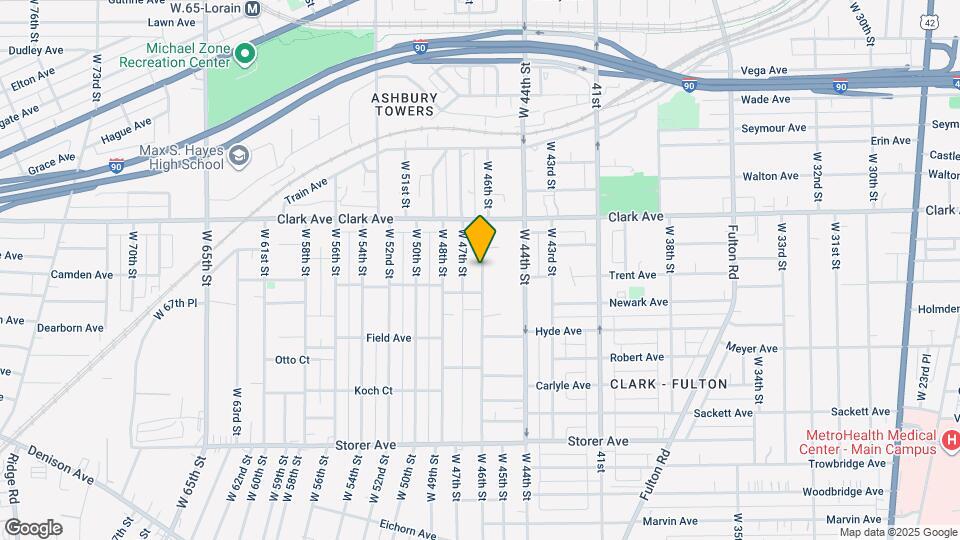 3152 W 46th St Map and Location Details