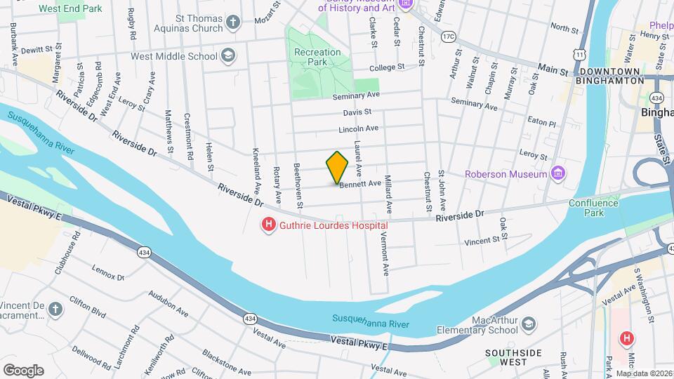 51 Bennett Ave Map and Location Details