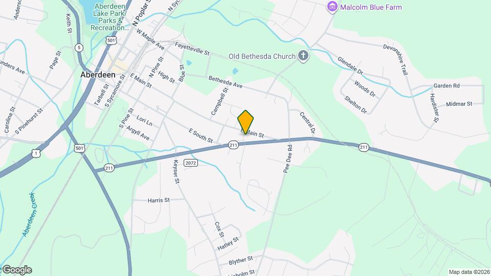 202 Clover Court Mapa y Detalles de la Ubicación