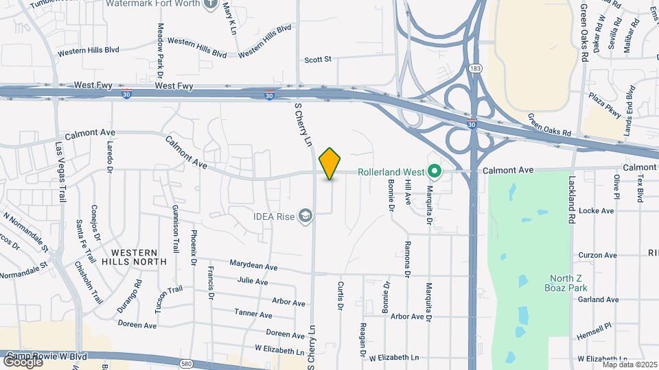 2808 Rio Vista Rd Map and Location Details