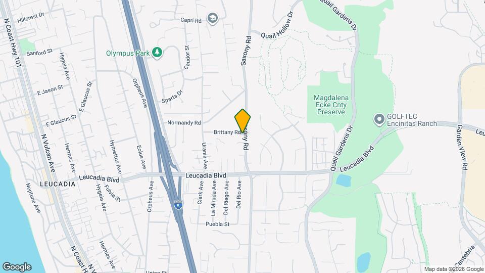 961 Brittany Ave Map and Location Details