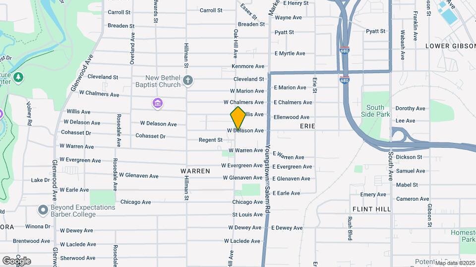 1805 Oakhill Ave Map and Location Details