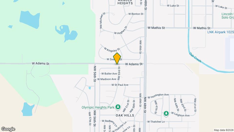 5306 W Cleveland Ave Map and Location Details