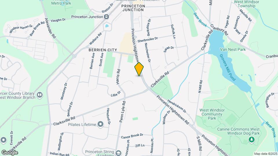 94 Princeton Hightstown Rd Map and Location Details