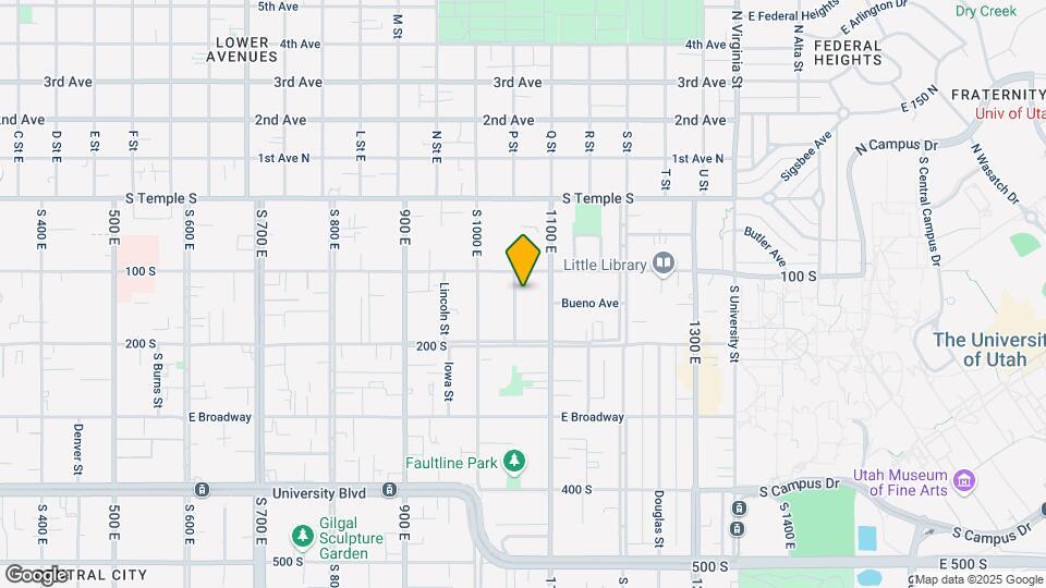 123 S Mcclelland St Map and Location Details