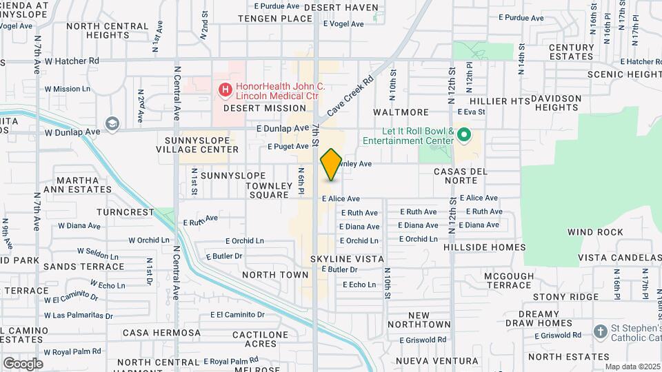 720 E Alice Ave-Unit -208 Mapa y Detalles de la Ubicación