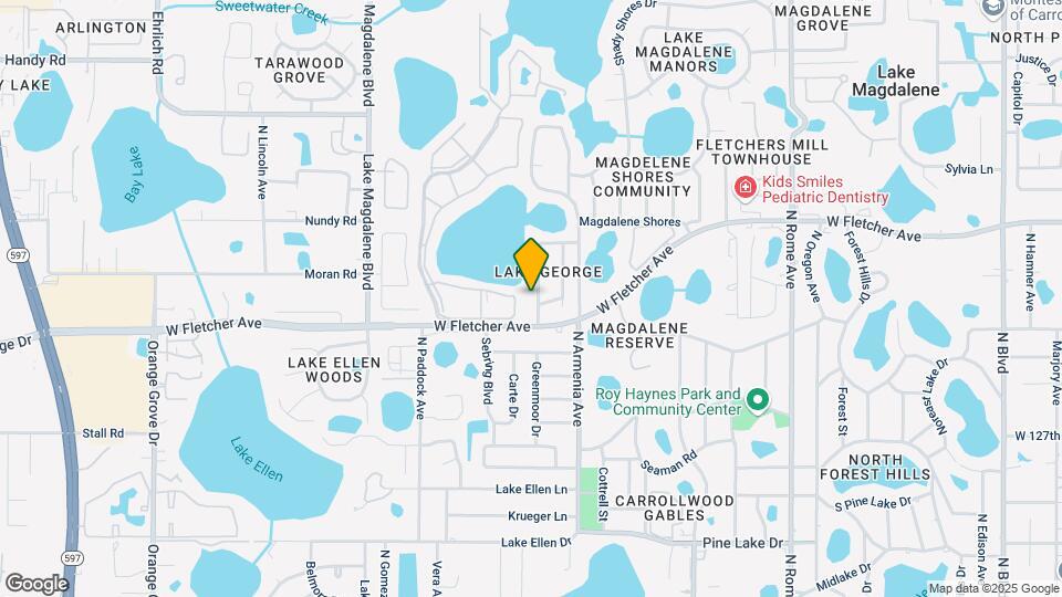 13308 Lake George Ln Map and Location Details