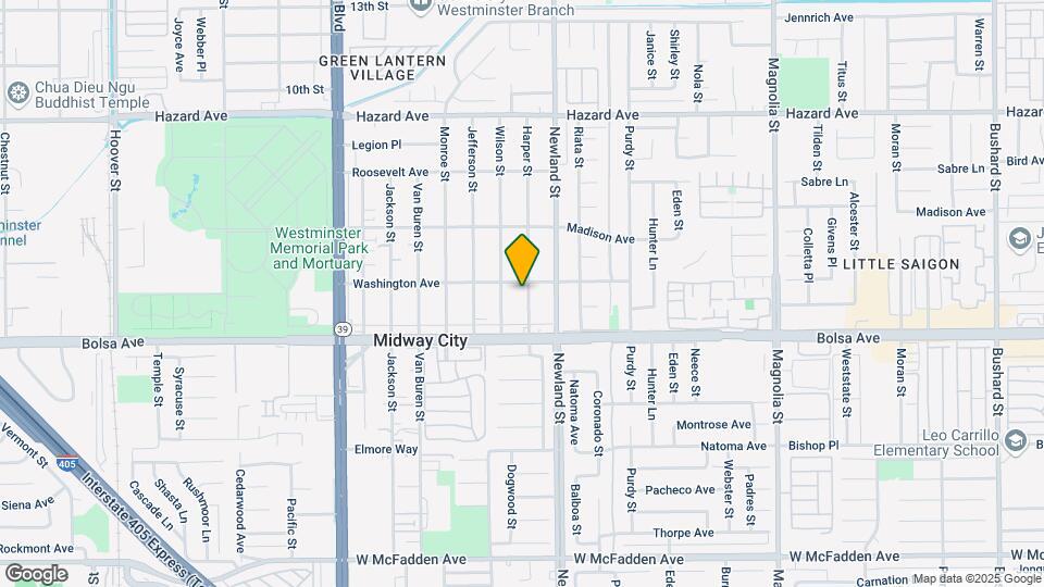 14871 Harper St Map and Location Details