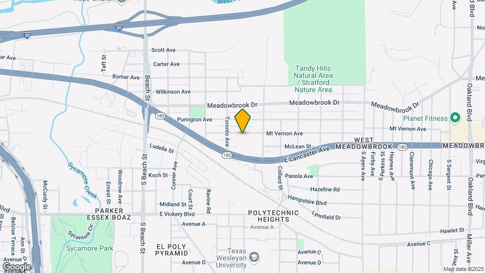Sycamore Creek Apartments Map and Location Details