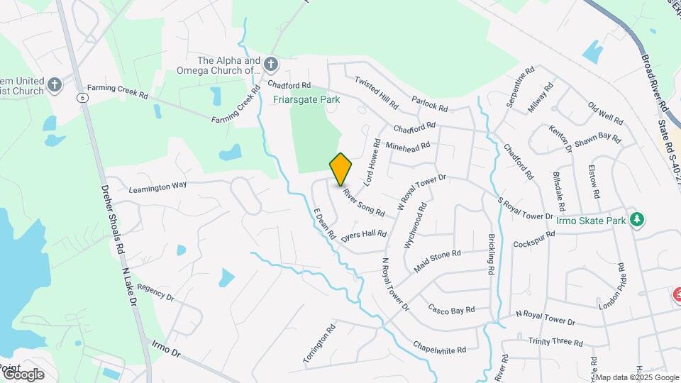 204 River Song Rd Mapa y Detalles de la Ubicación