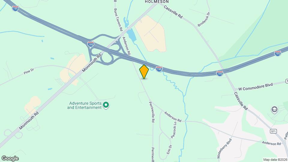 940 Anderson Rd Map and Location Details