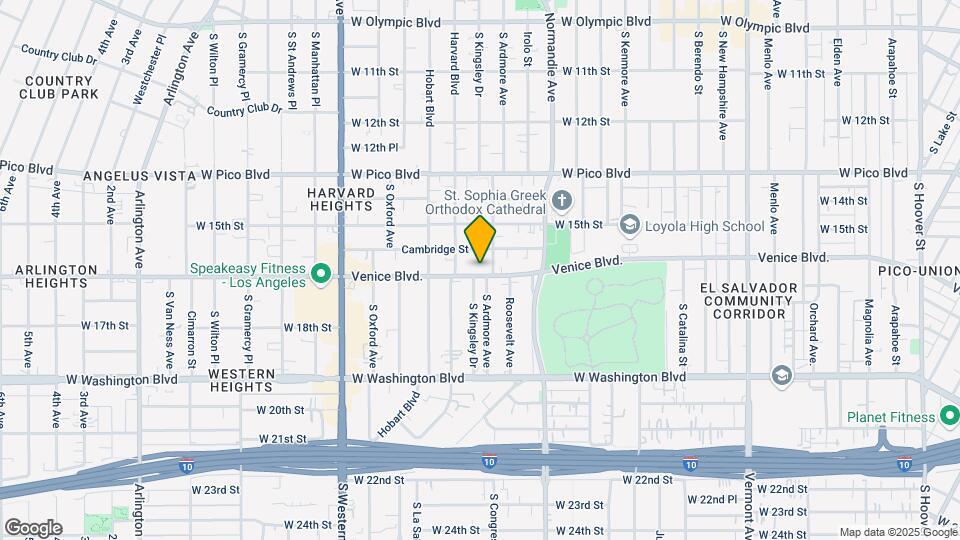 2113 Venice Blvd Mapa y Detalles de la Ubicación