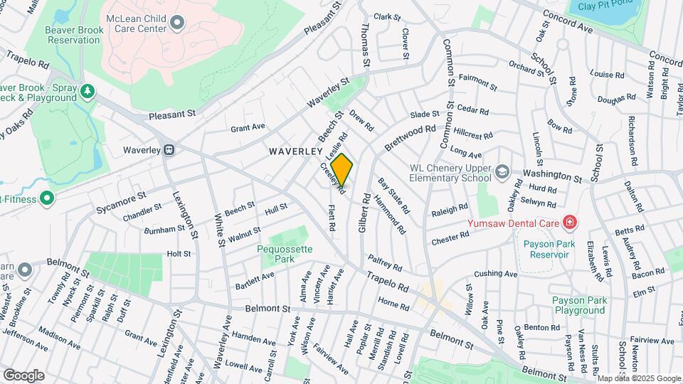 58 Creeley Rd, Unit 1 Map and Location Details