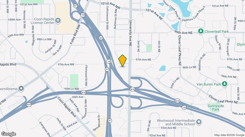 24-46 97th Ave NW Map and Location Details