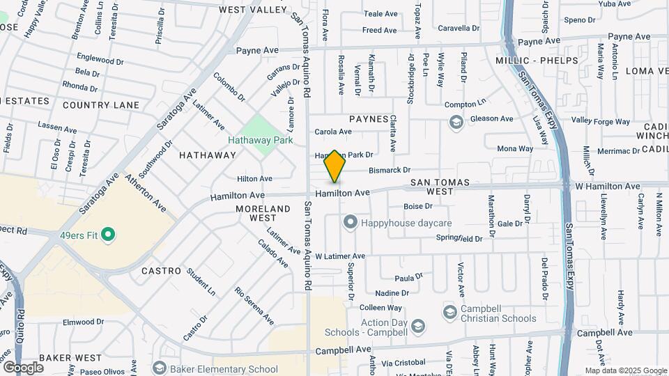 1593 Mendenhall Dr Map and Location Details
