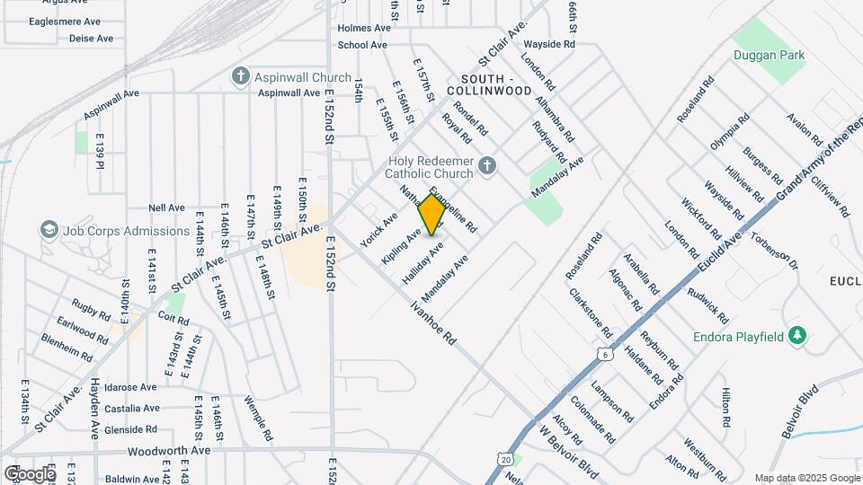 15733 Halliday Ave Map and Location Details