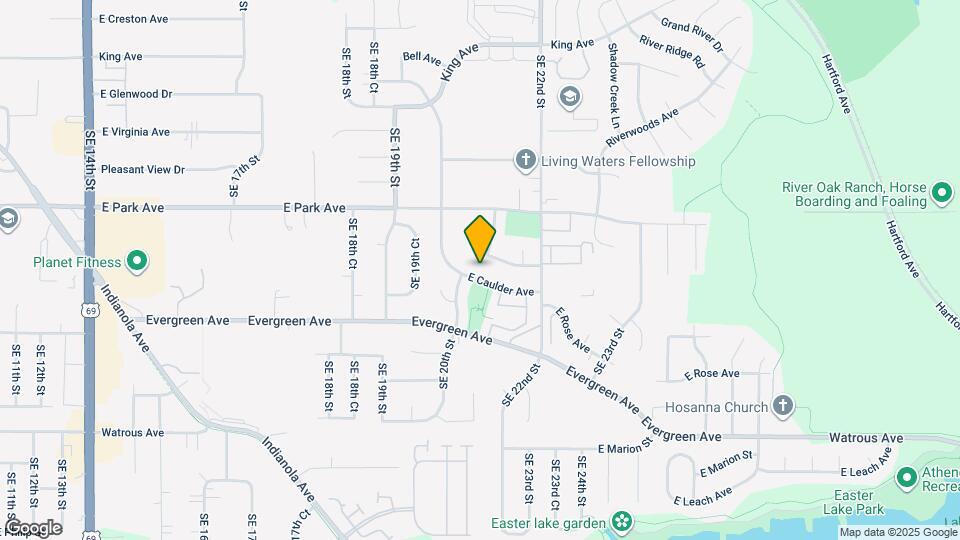 2018 E Caulder Ave Map and Location Details