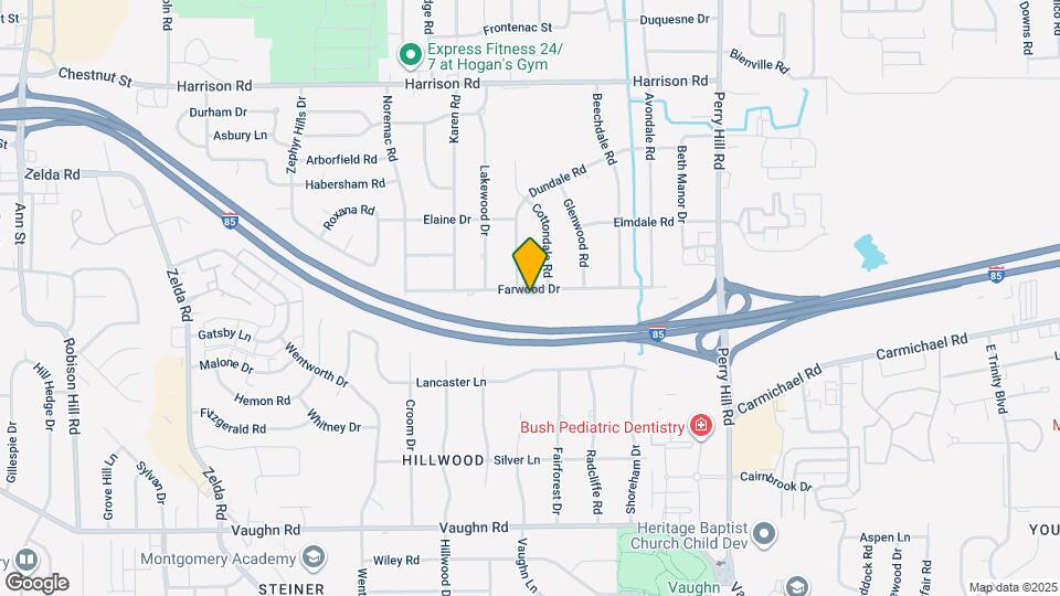 3534 Farwood Dr Map and Location Details