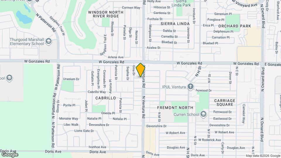 Oxnard Village Apartments Map and Location Details